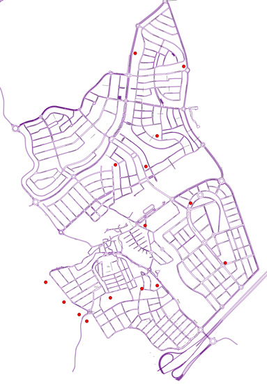 Mapa de Áreas Caninas