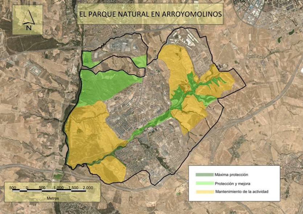 Parque Natural del Río Guadarrama y su entorno en el municipio